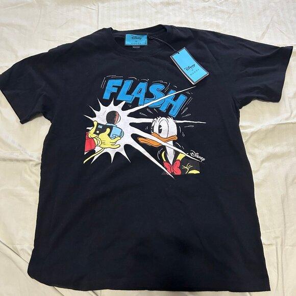 GUCCI x Disney Flash Crewneck T-Shirt - Picture 1 of 6